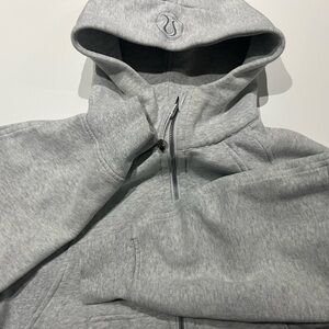 Lululemon Scuba Sweater Zip Up Hoodie Heather Grey